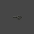 Black Tactical Machine Gun Featuring Long Barrel Box Magazine Ergonomic Grip And Metallic Stock