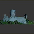 Historic sites, historic sites, ruins, ruins, ancient ruins, realism 3d model