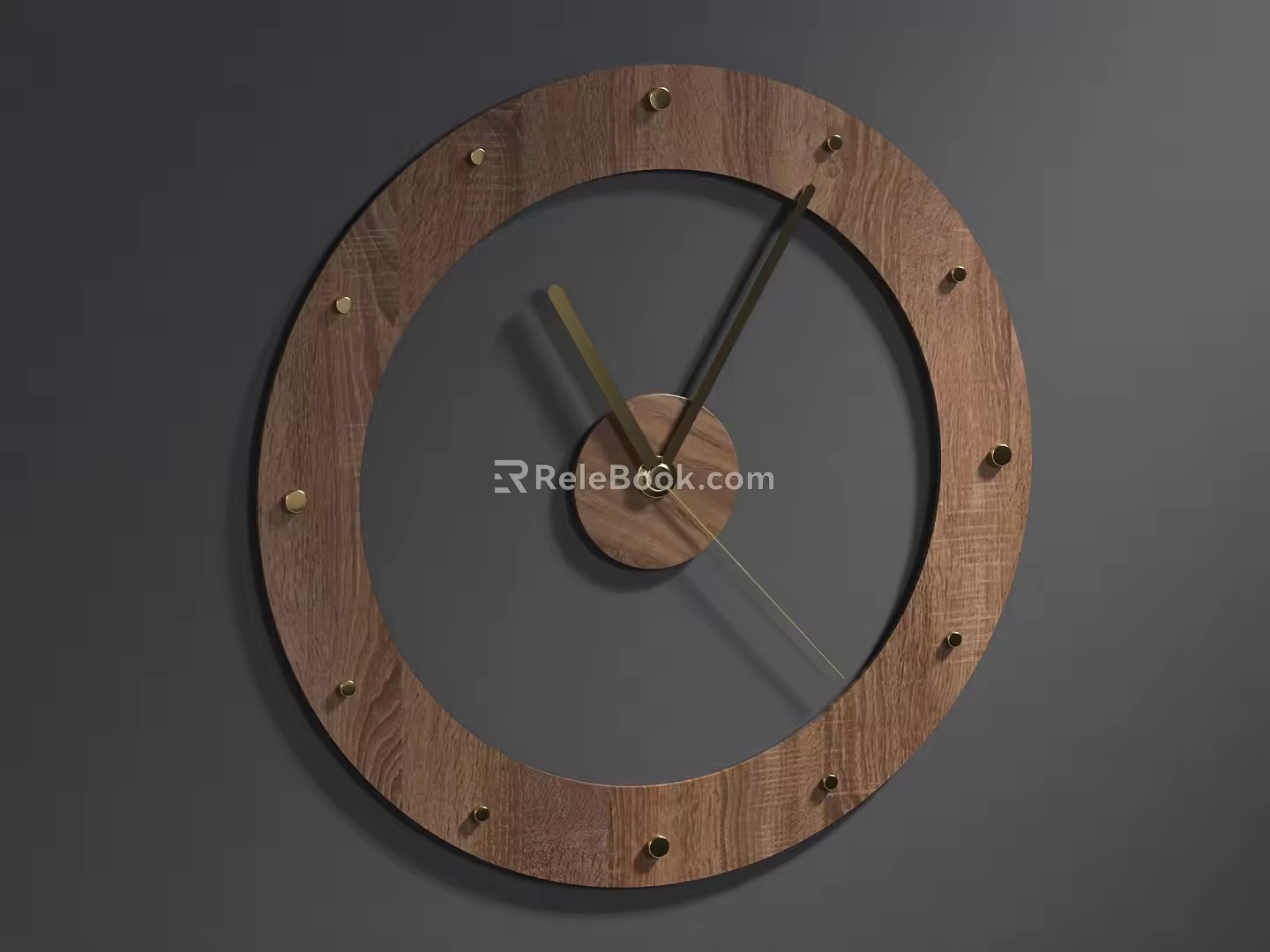 Modern Clock 3d model