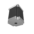 High Precision Stepper Motor with Metal Frame Mounting Holes and Rotor Shaft