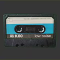 Vintage Xiao K60 Low Noise Cassette Tape With Blue And White Design For Daily Use