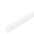 White Decorative Architectural Component With Intricate Carved Leaf Patterns And Ornate Edge