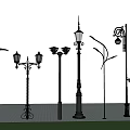 Outdoor Lights With Various Designs For Street And Garden Decorative Lighting