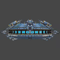 Sci-Fi Terraker 3d model