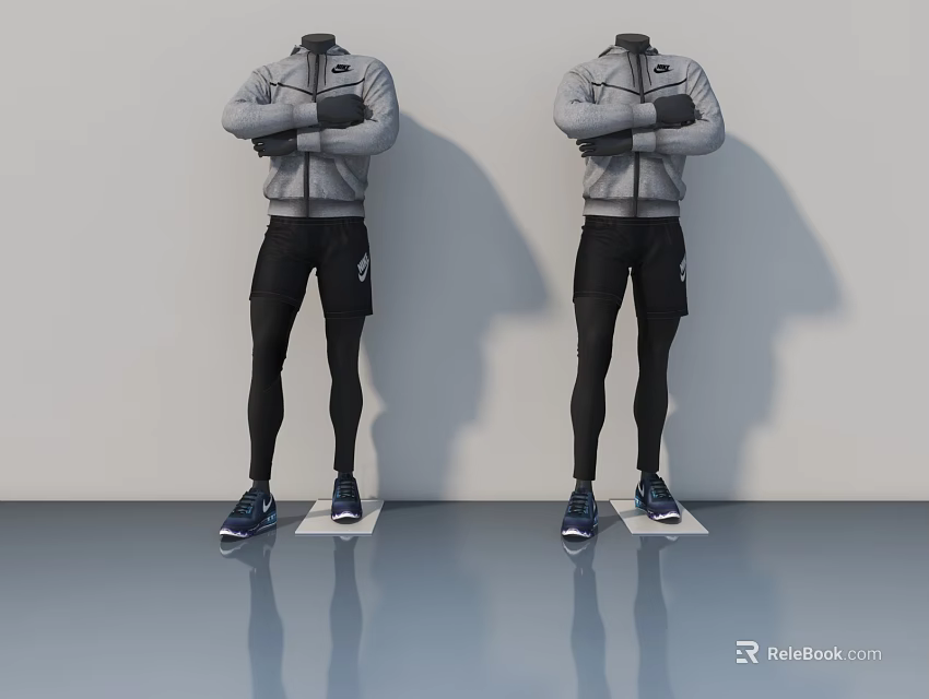 Modern Hinged Door Design For Interior With Glass Panel And Metal Frame 3d model