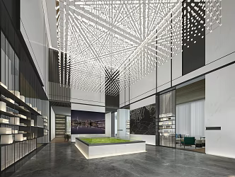 Sales Office 3d model