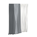 Modern Curtains 3d model