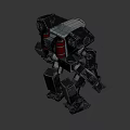 Personal multi-function mecha 3d model