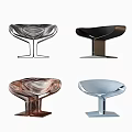 Modern Leisure Chairs Design With Sleek Silhouettes Metal Frames And Assorted Colors