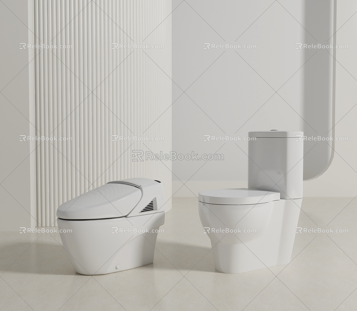 Toilet 3d model