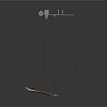Equipment With Metal Stand Wooden Base And Connecting Wires For Top Components