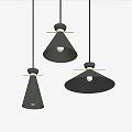 Modern chandelier combination 3d model