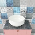 Modern sink 3d model