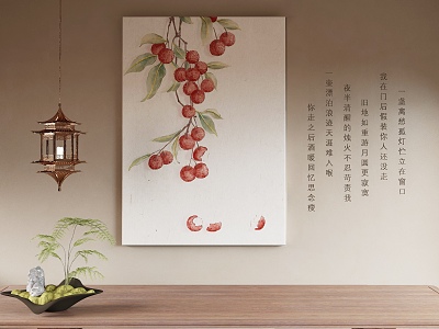 New Chinese Decorative Painting model