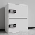 Safe Multi-door Security Cabinet Code Lock File Cabinet Multi-layer File Cabinet Iron Office Cabinet Storage 3d model