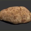 Farm Fresh Organic Potato With Natural Skin Texture And Soil Coating