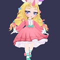 Cartoon Girls Anime Girls Unicorn Games Girls Cartoon Characters Game Characters Anime Characters Game Characters 3d model