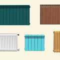 Modern Radiator 3d model