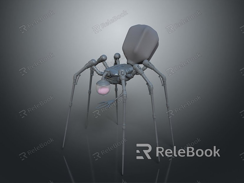 Mech tank mech insect mech spider crab machine crab mechanical crab mech crab model