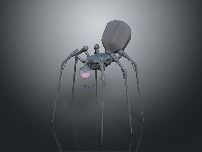 Mech tank mech insect mech spider crab machine crab mechanical crab mech crab 3d model