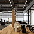 Modern Industrial Gym Spacious Workout Space With Treadmills Weight Machines And Natural Light From Windows