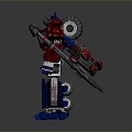 Transformers Gauda Warrior Gauda Mech Warrior Mech Soldier Machine Armor Mechanical Armor 3d model