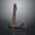 Tomahawk Axe Wooden Axe Handle Axe Mountain Axe Chopping Wood Axe Chopping Wood Axe Magic Axe 3d model