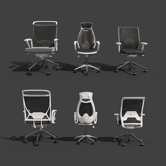 Modern office chair 3d model