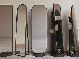 Modern Mirror 3d model