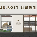 Mr Rost Dessert Shop Featuring Fresh Toast And Window Display Interior