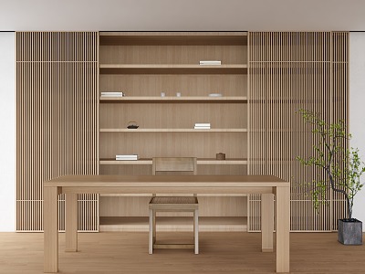 Bookcase Study 3d model