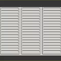 Standalone Storage Shed With White Walls Dark Roof And Corrugated Design Door