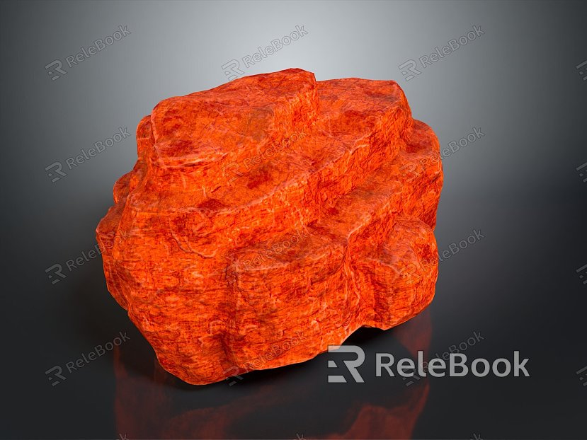 Stone Rock Stone Stone Appreciation Stone Strange Stone Ore Realistic model