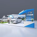 GAC Trumpchi Exhibition Booth With High End Chinese Brand New Power Cars