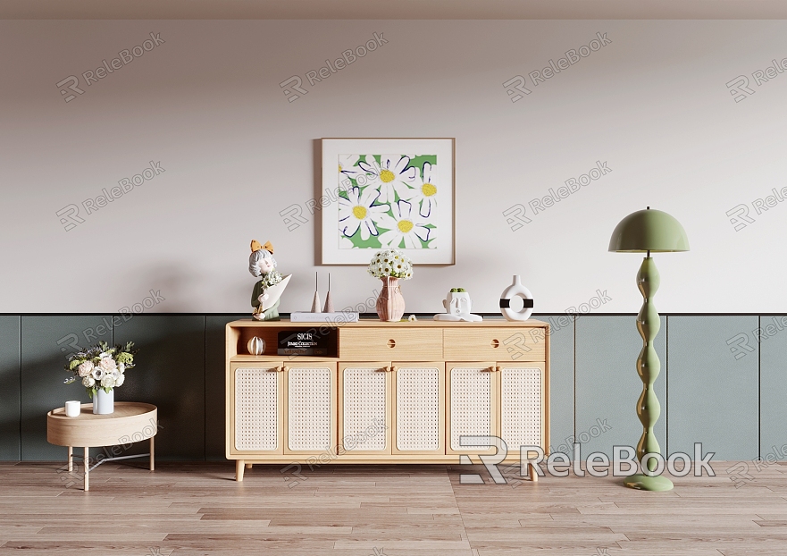 Nordic Entrance Cabinet model