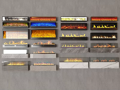 Fireplace 3d model