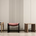 New Chinese Stool Combination 3d model