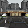 Modern Gate 3d model