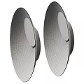 Circular Mirror With Black Frame Ideal For Modern Home Decor And Minimalist Interior Design