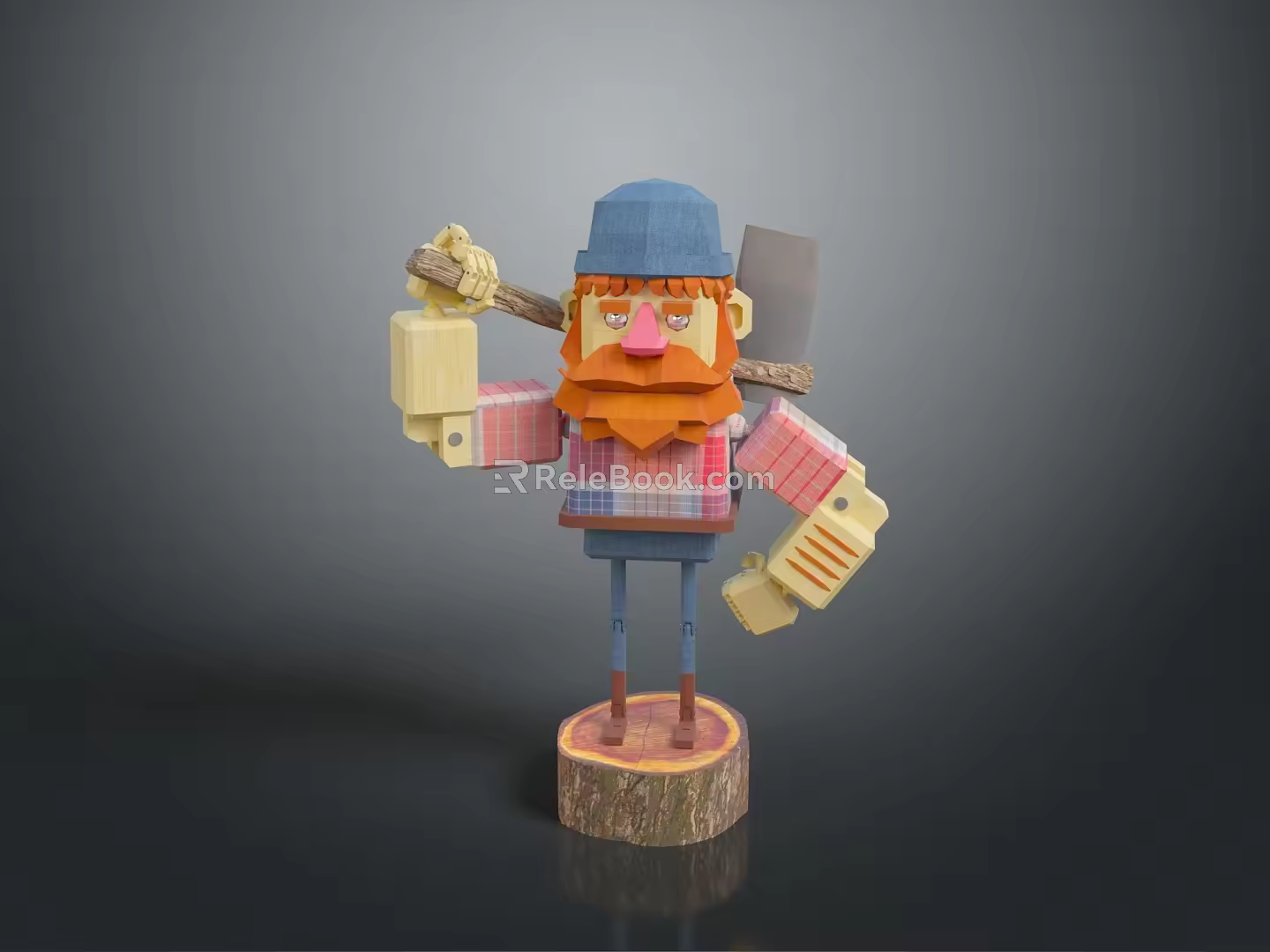 Toy Pixel Figure Toy Next Generation Item 3 Print 3d model