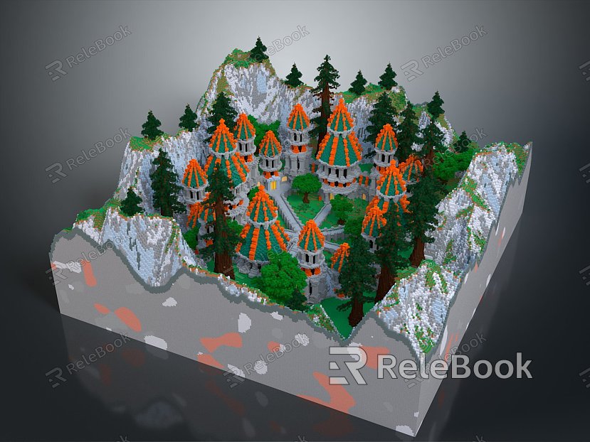 Game Environment Game Scene Fairy Tale Scene Fairy Tale Magic Scene Magic Item Fantasy Scene model