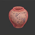 Ceramic Vase With White Base And Blue Green Spots Glazed Decorative Home Furniture