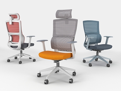 Modern office chair 3d model