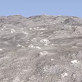 Rough Textured Gray Ground Surface With White Spots And Natural Particles