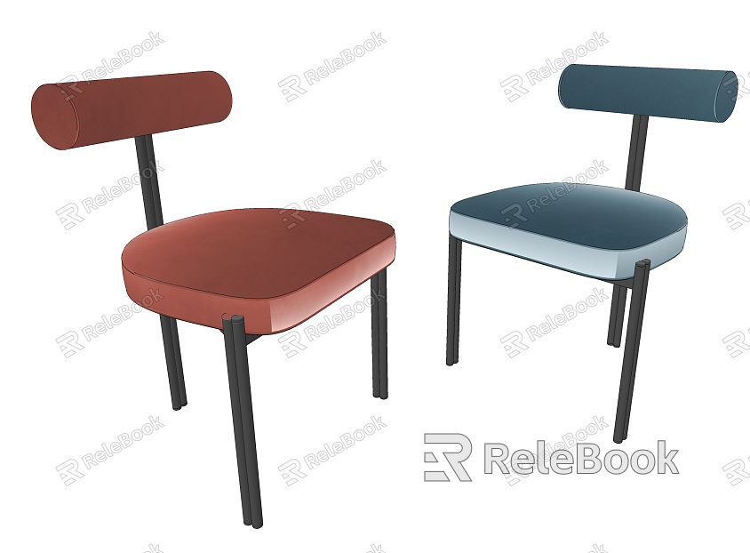 Modern Dining Chair Leisure Chair Single Chair model