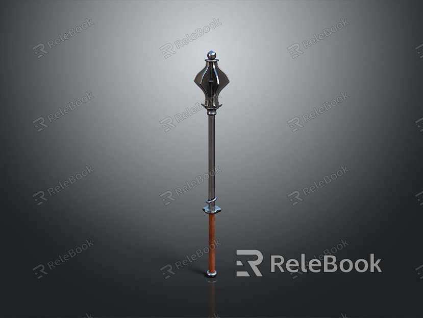 Scepter Ancient Scepter Cane Ancient Scepter Magic Scepter Metal Scepter Classical Scepter Magic Scepter model