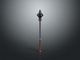 Scepter Ancient Scepter Cane Ancient Scepter Magic Scepter Metal Scepter Classical Scepter Magic Scepter 3d model