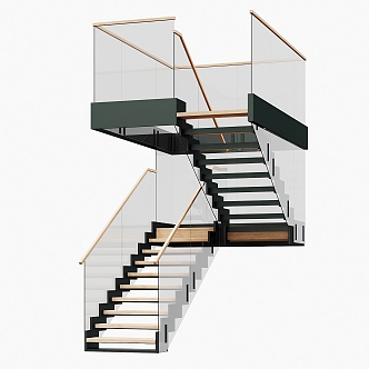 Modern Stairs 3d model