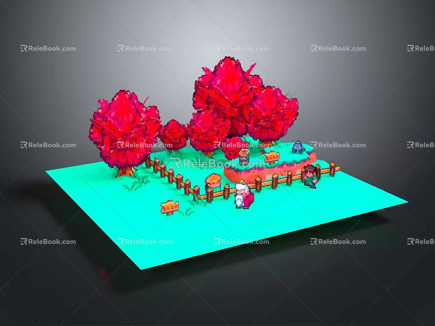 Game Environment Game Scene Fairy Tale Scene Fairy Tale Magic Scene Magic Item Fantasy Scene 3d model