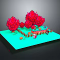 Game Environment Game Scene Fairy Tale Scene Fairy Tale Magic Scene Magic Item Fantasy Scene 3d model